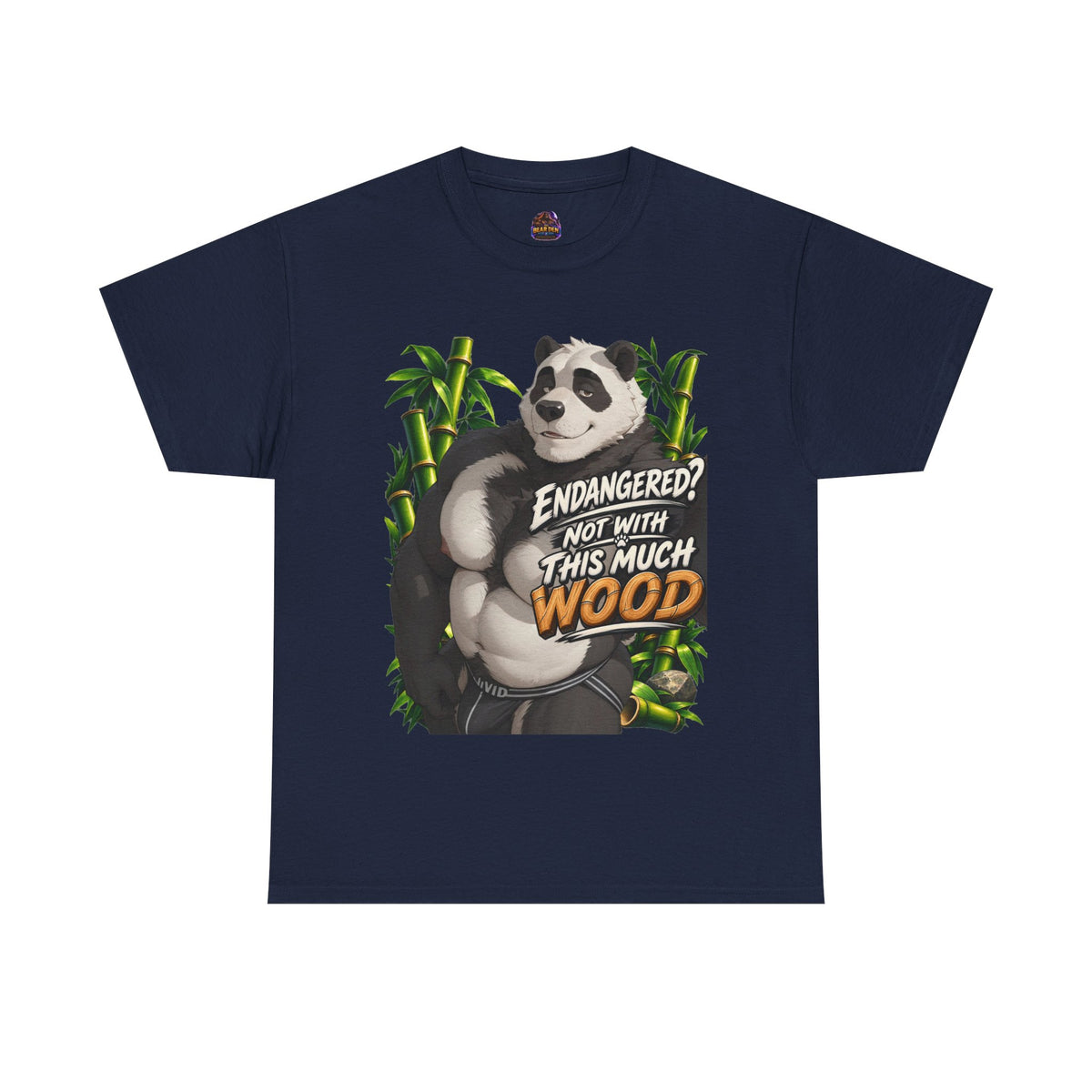Endangered? Not With This Much Wood Gay Panda Bear T-Shirt