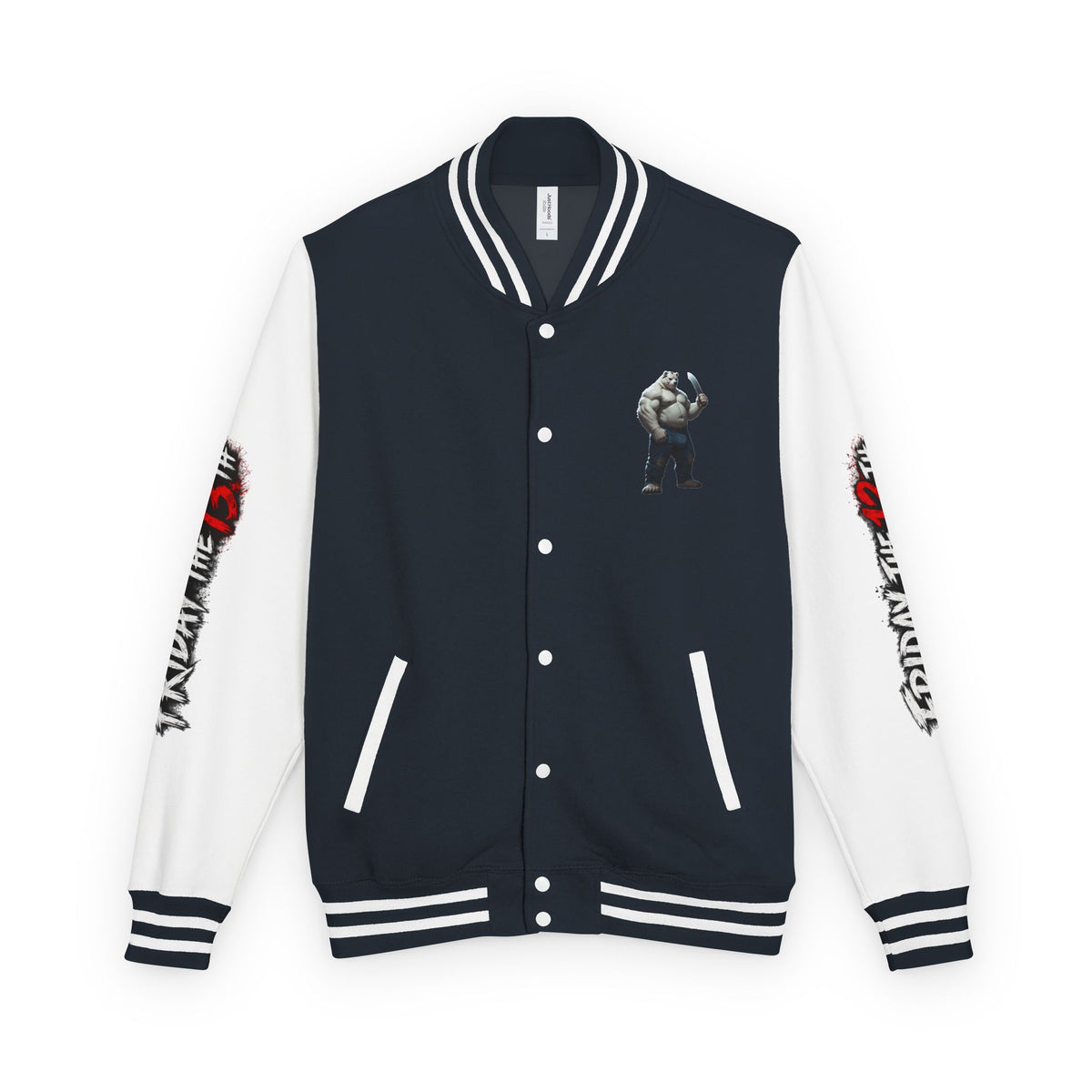 Gay Bear "Friday The 13th" Letterman Jacket