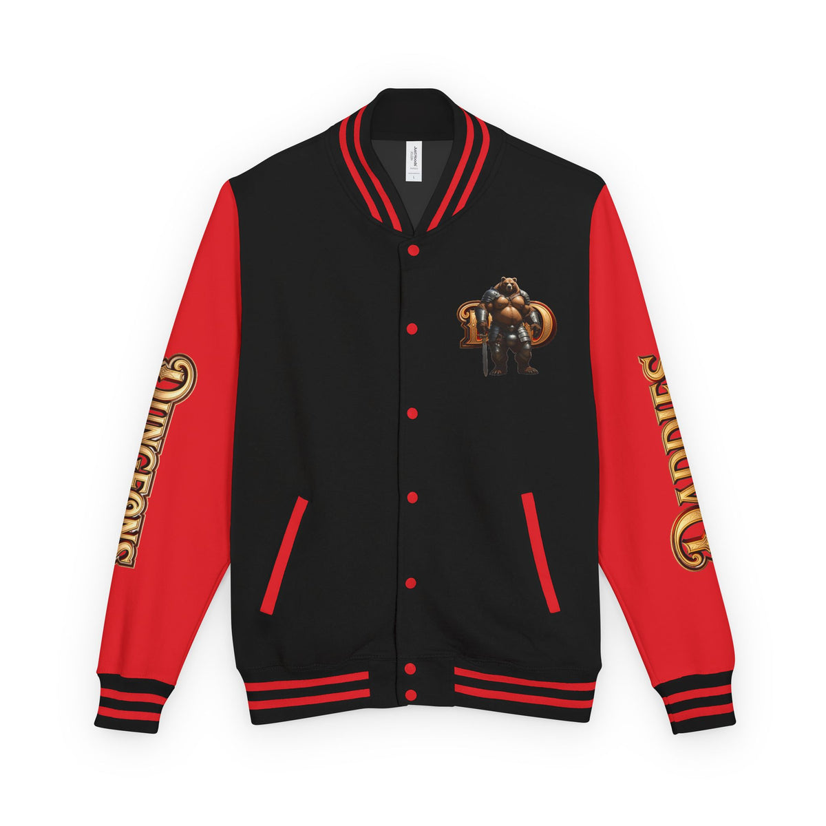 Gay Bear Dungeons & Daddies Letterman Jacket