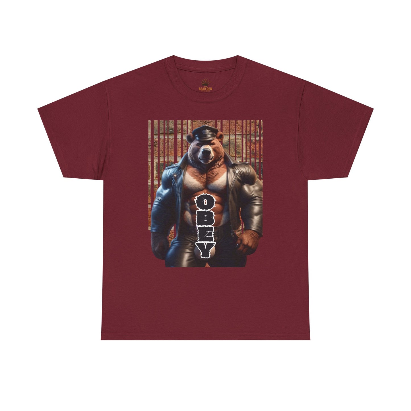 Obey Leather Bear Tee