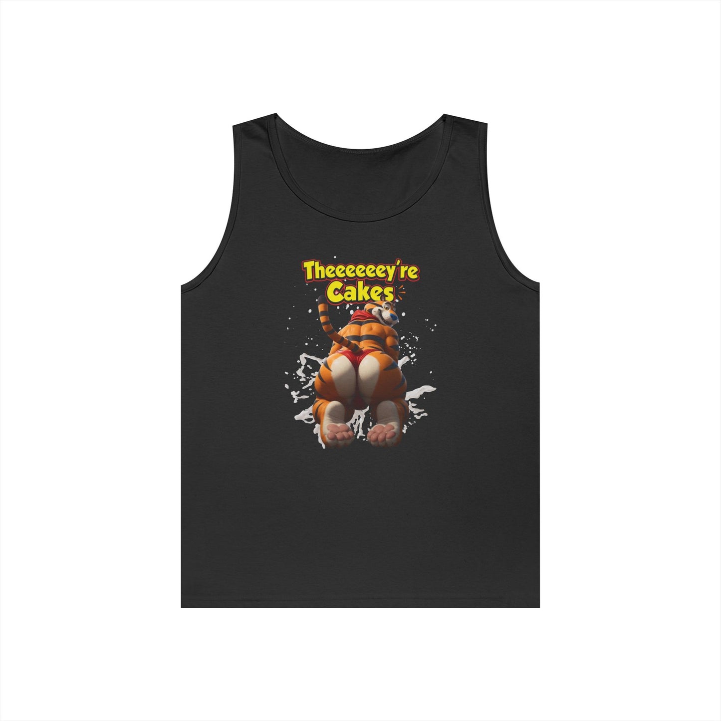 "Theeeeey're Cakes" Graphic Tiger Tank