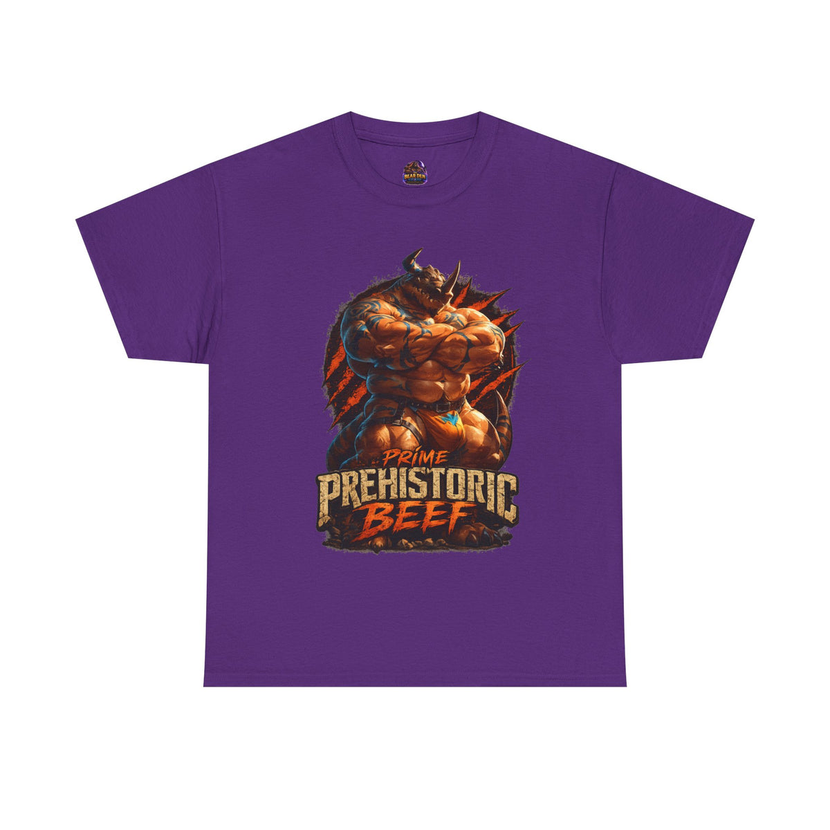 Gay Prime Prehistoric Beef Dinosaur Tee