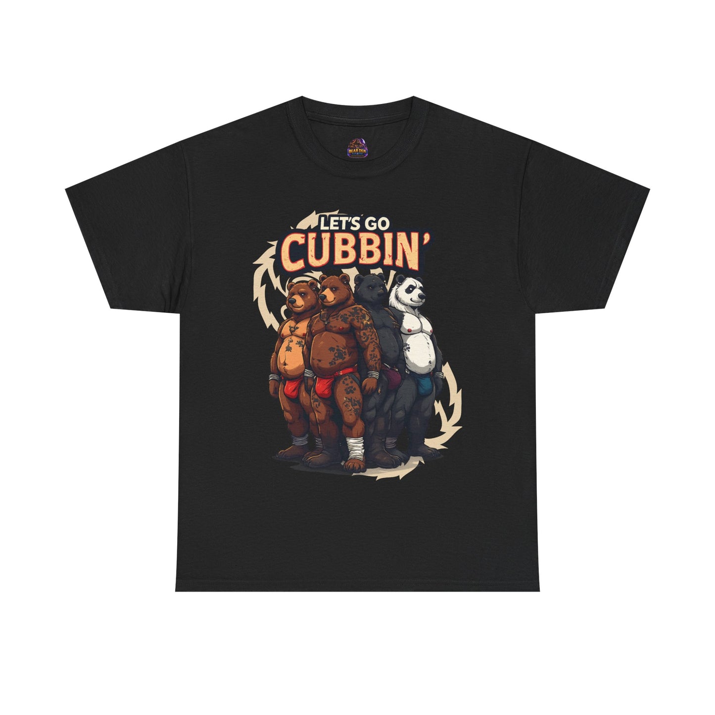 Let's Go Cubbin' Bear Tee