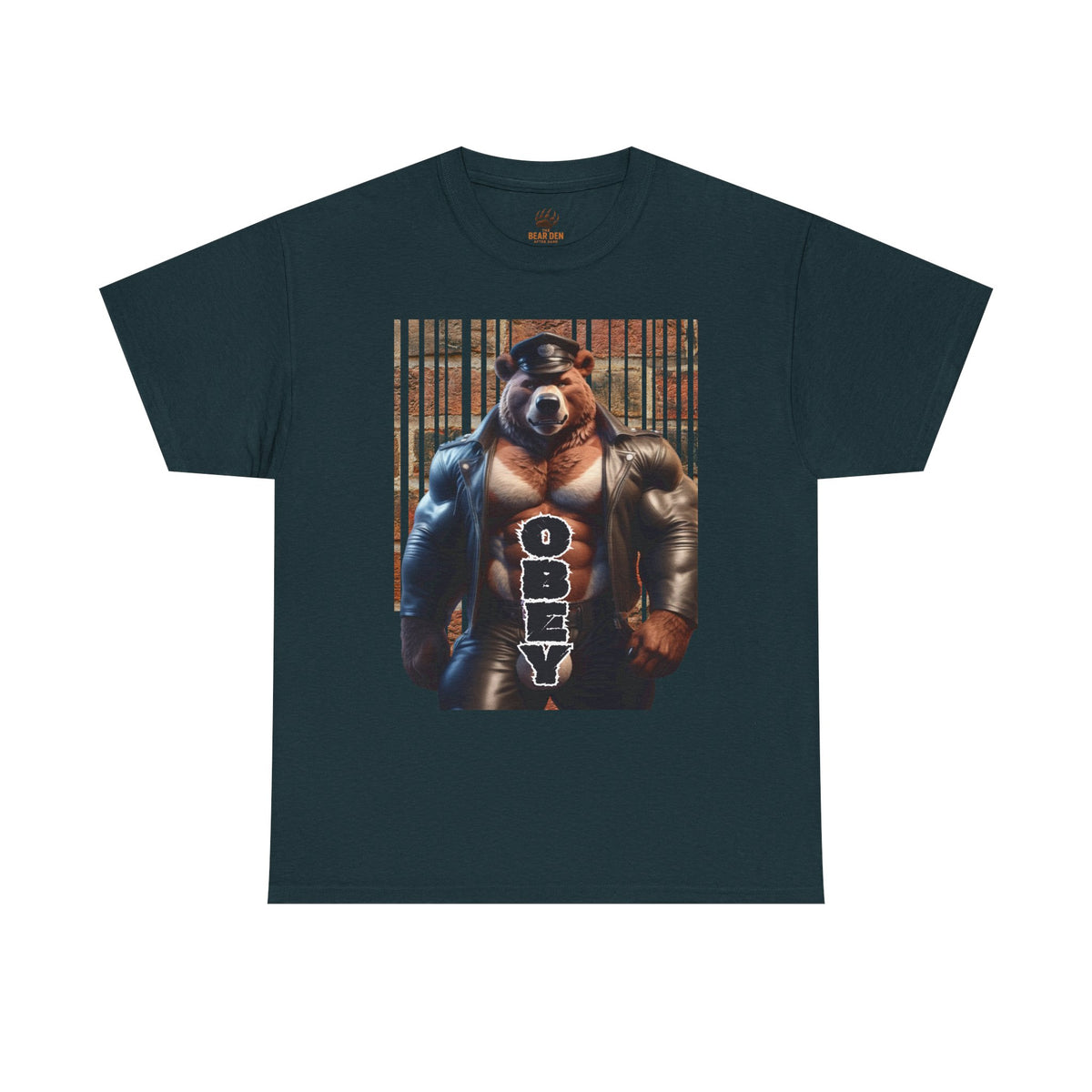 Obey Leather Gay Bear Tee