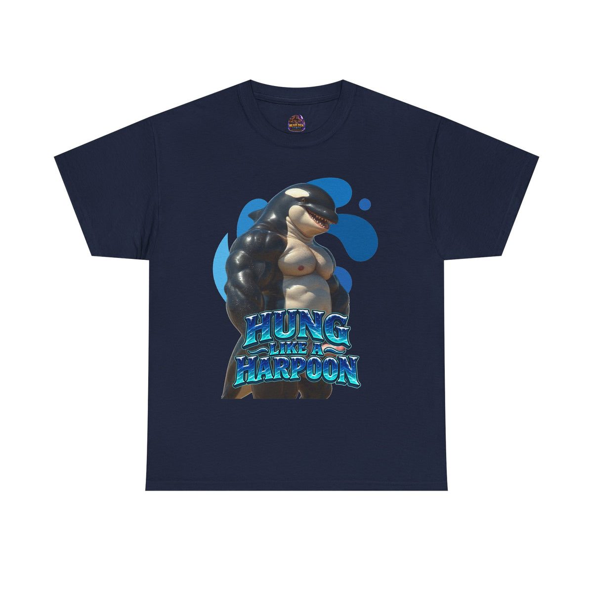 Gay Bear "Hung Like a Harpoon" Orca Tee