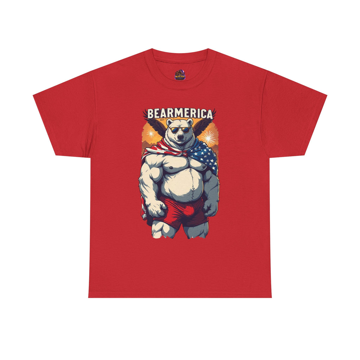 Bearmerica Gay Bear America Tee