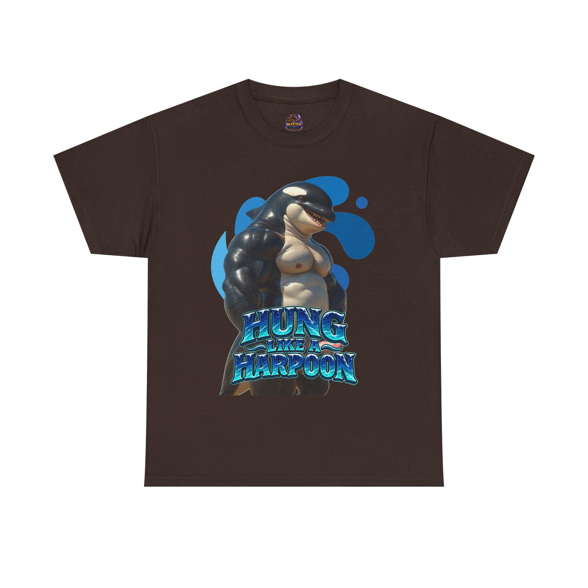 Gay Bear "Hung Like a Harpoon" Orca Tee