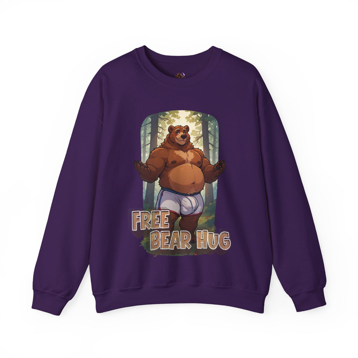 Gay Bear Free Bear Hugs Sweatshirt