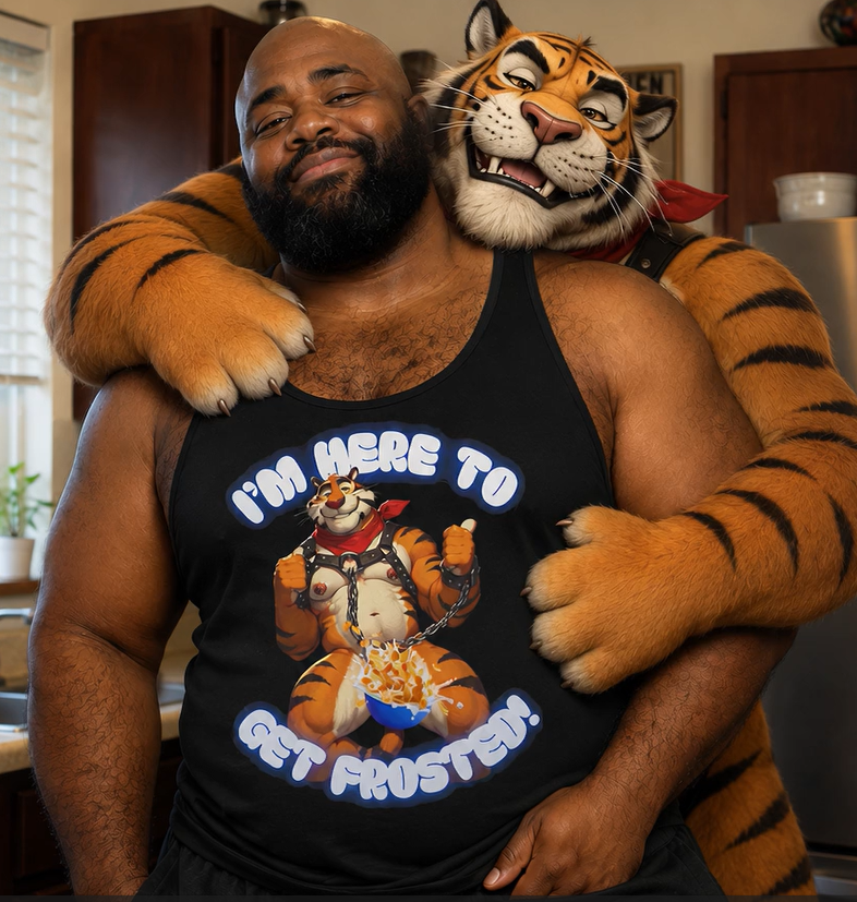 I'm Here To Get Frosted Gay Bear Tank Top