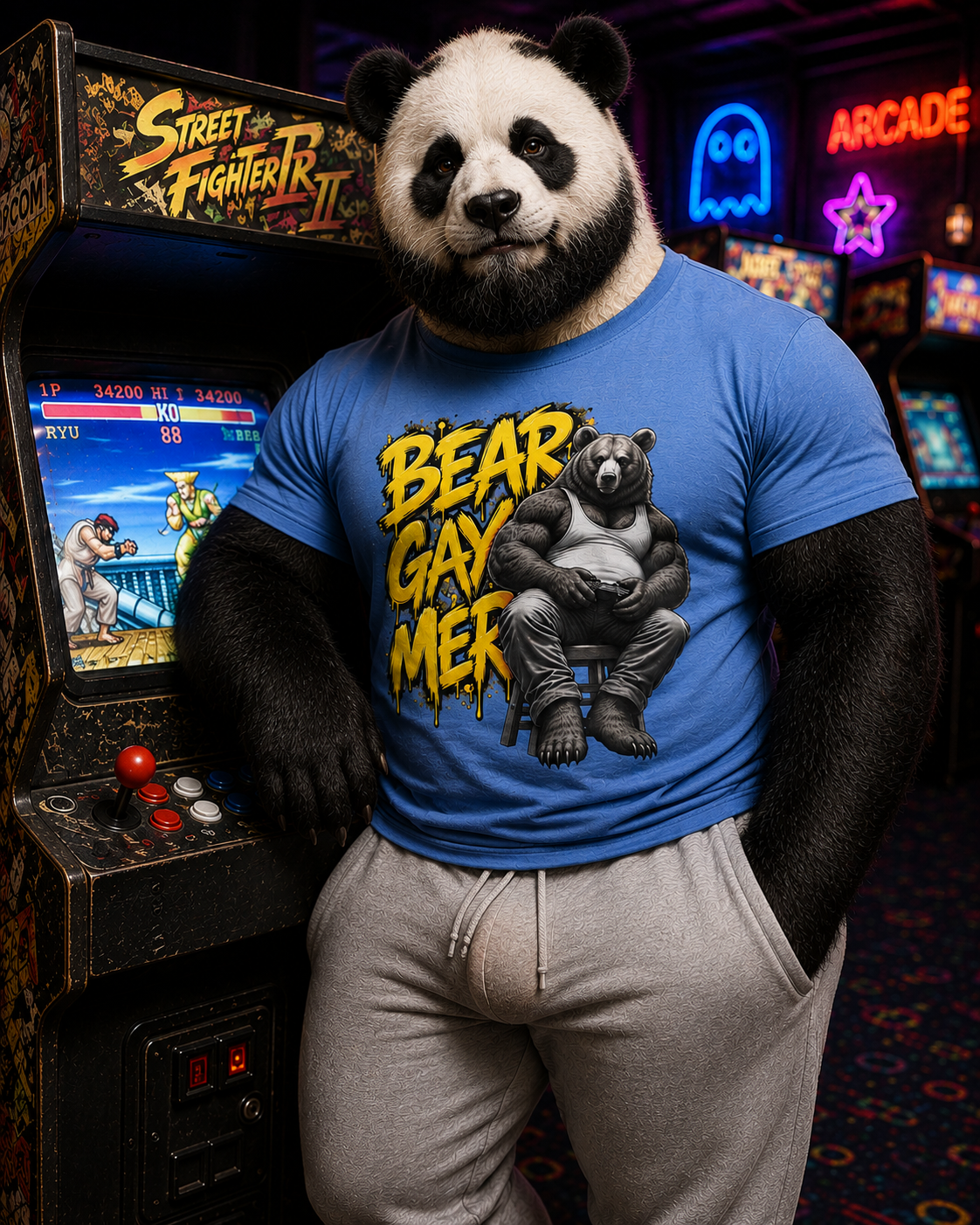 Gay Bear Gaymer Tee