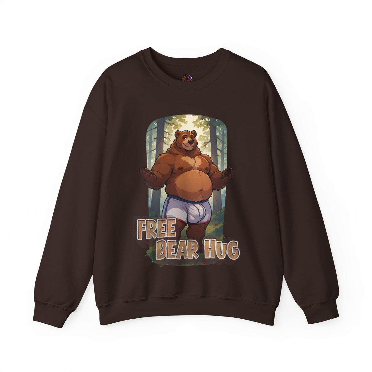 Gay Bear Free Bear Hugs Sweatshirt