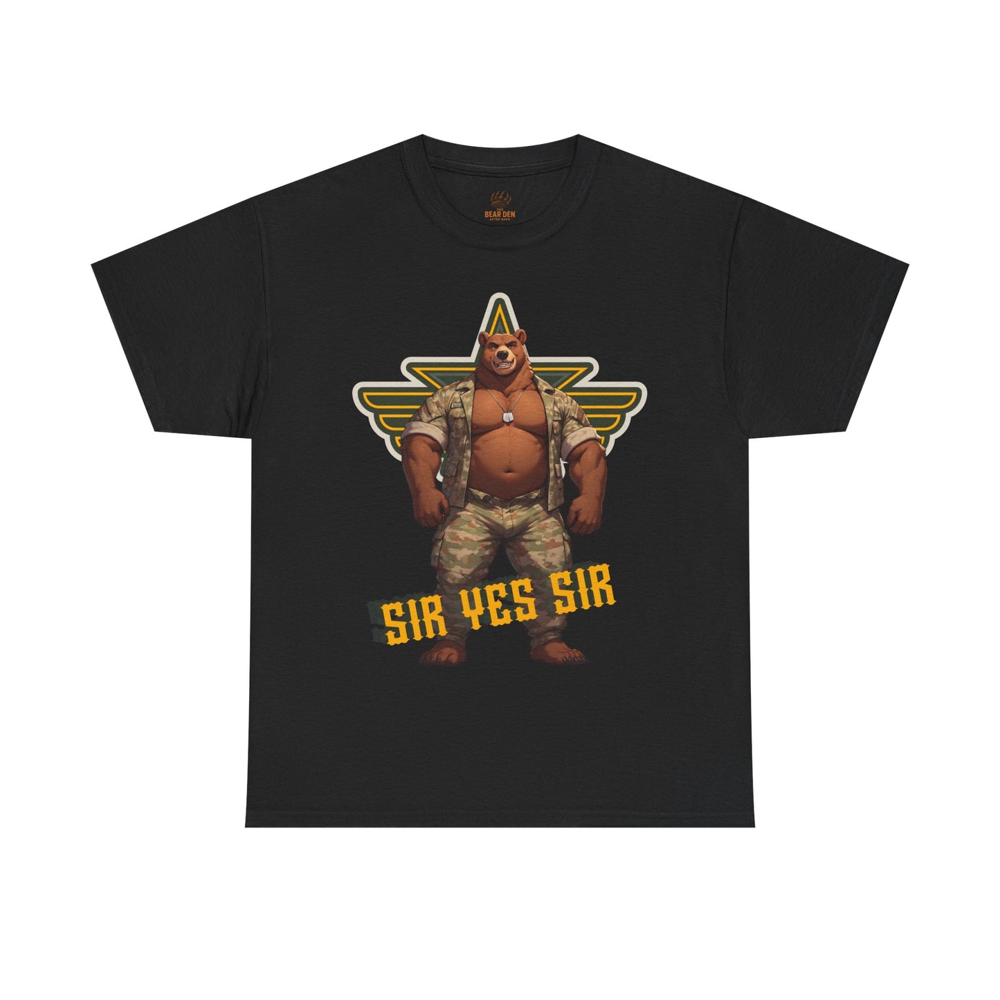 Sir Yes Sir Army Tee