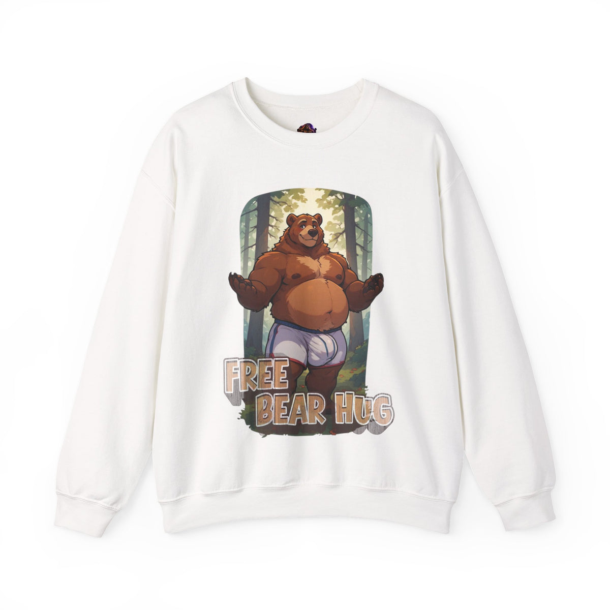 Gay Bear Free Bear Hugs Sweatshirt