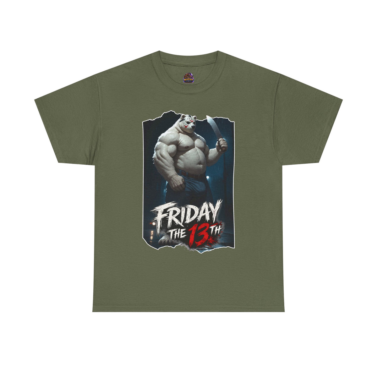 Gay Bear Horror Jason Friday The 13th Tee
