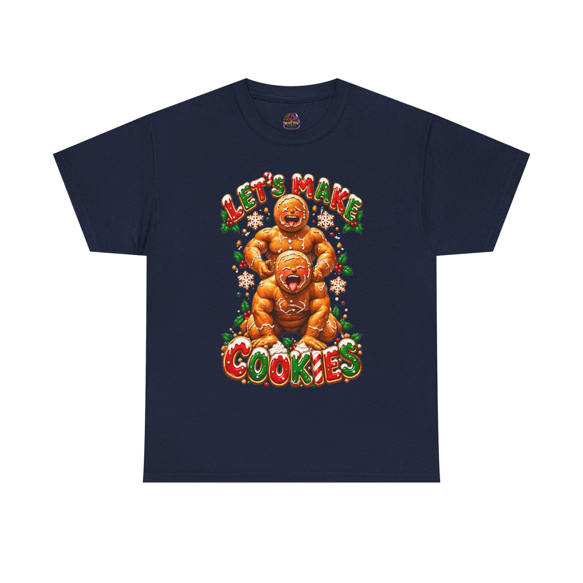 Gay Bear "Let's Make Cookies" Christmas Tee
