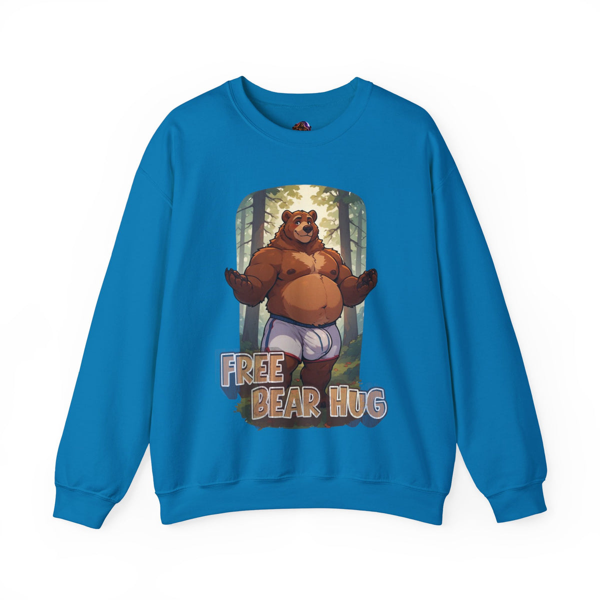 Gay Bear Free Bear Hugs Sweatshirt
