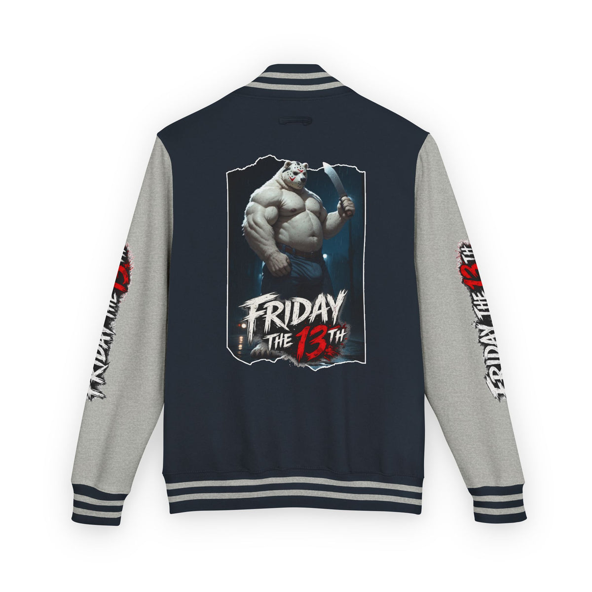 Gay Bear "Friday The 13th" Letterman Jacket