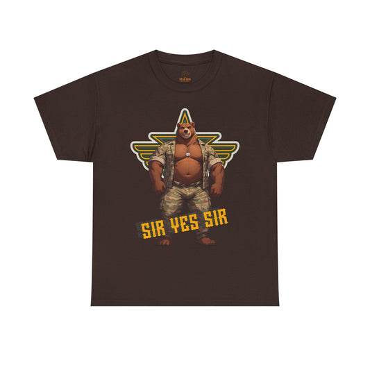 Sir Yes Sir Army Tee