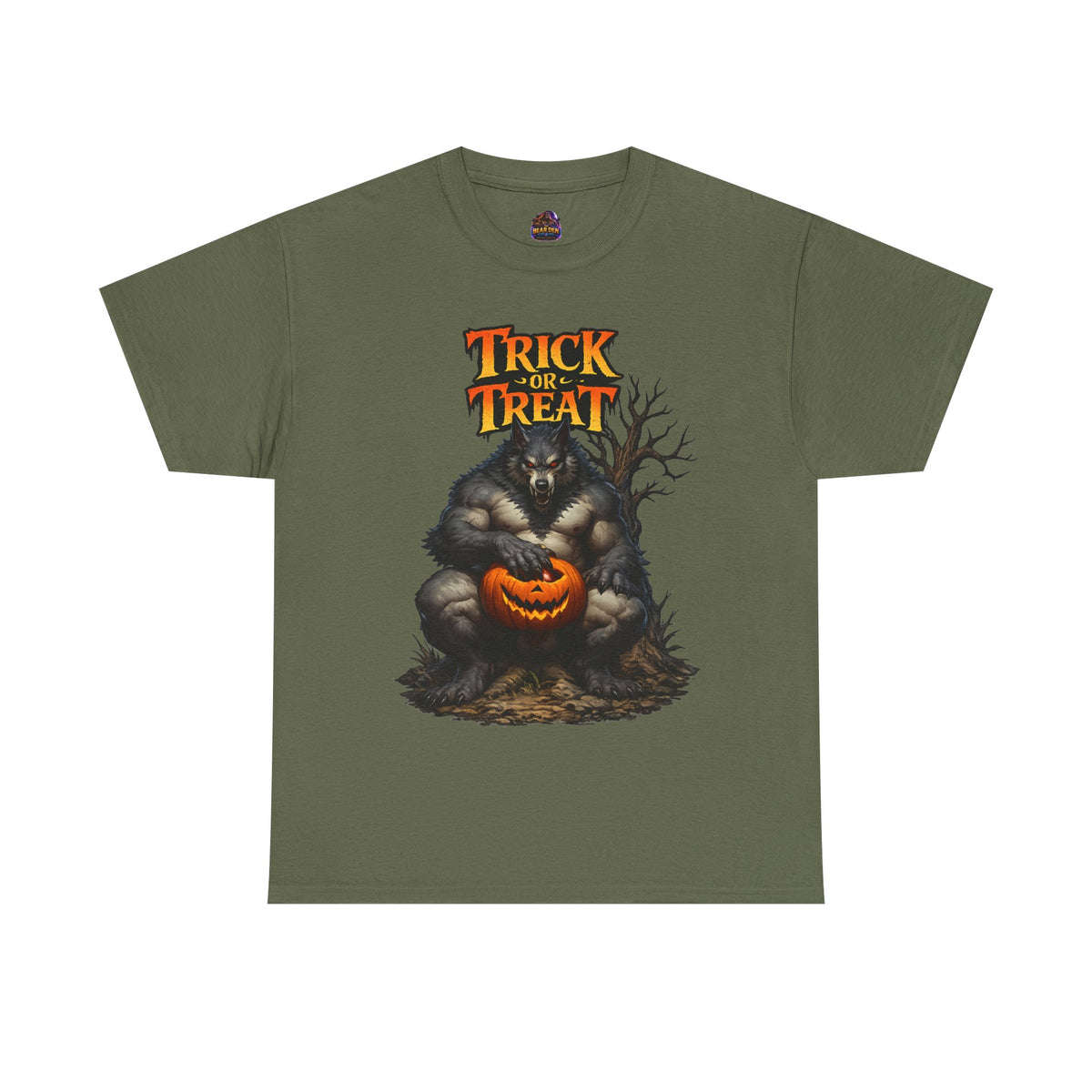 Gay Trick or Treat Halloween Werewolf Tee