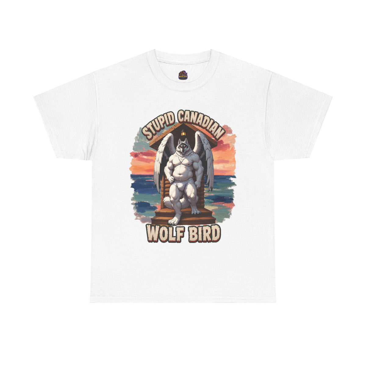 Gay Bear "Stupid Canadian Wolf Bird" Tee