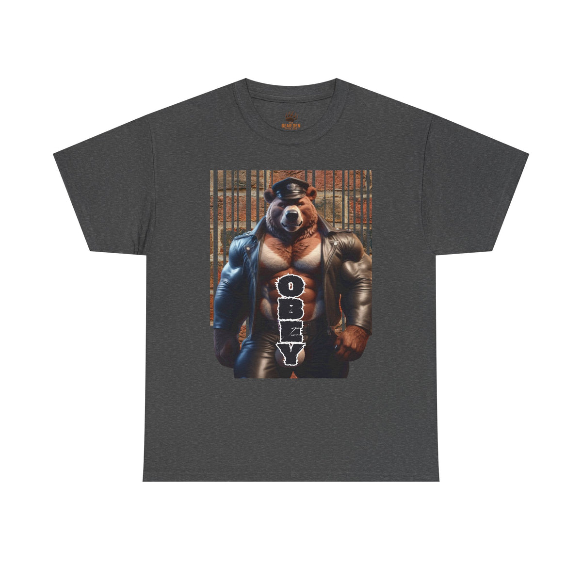 Obey Leather Gay Bear Tee