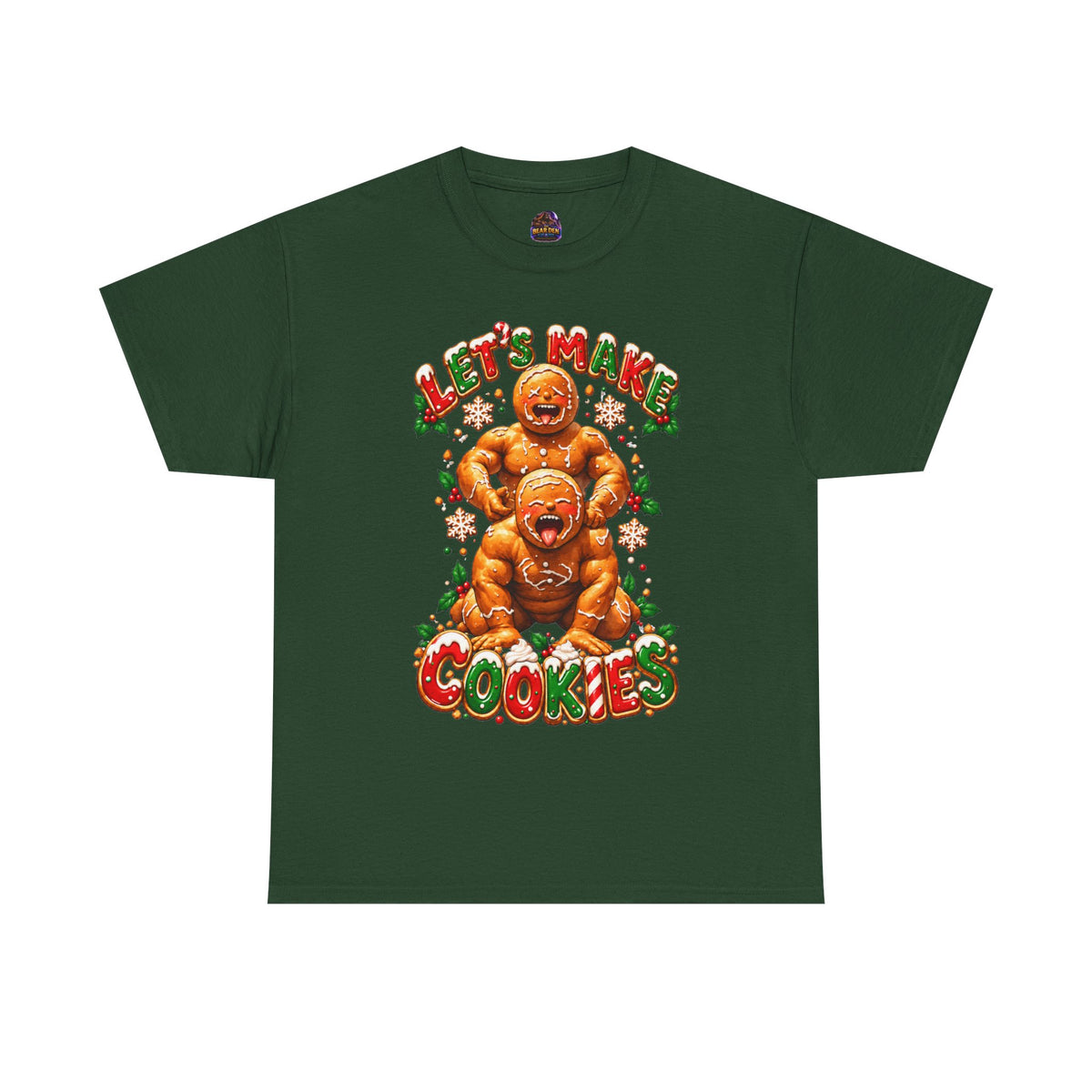Gay Bear "Let's Make Cookies" Christmas Tee