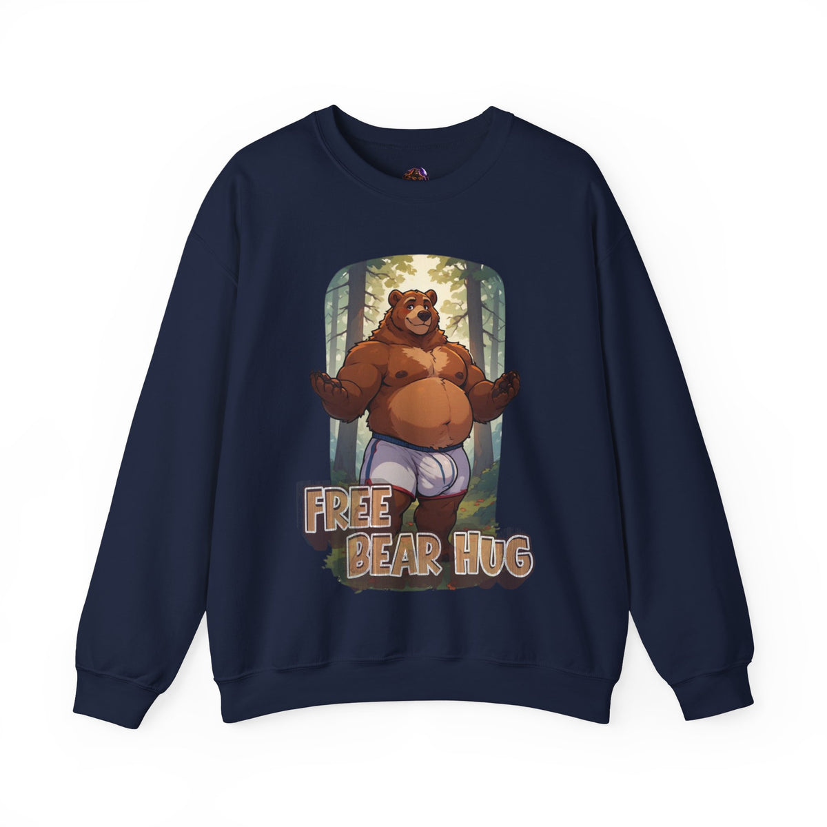 Gay Bear Free Bear Hugs Sweatshirt