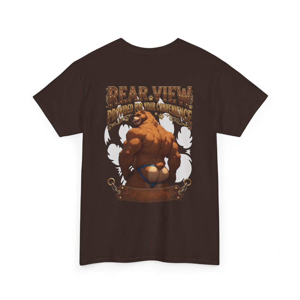 The Best Part Is Behind Me Bear Tee