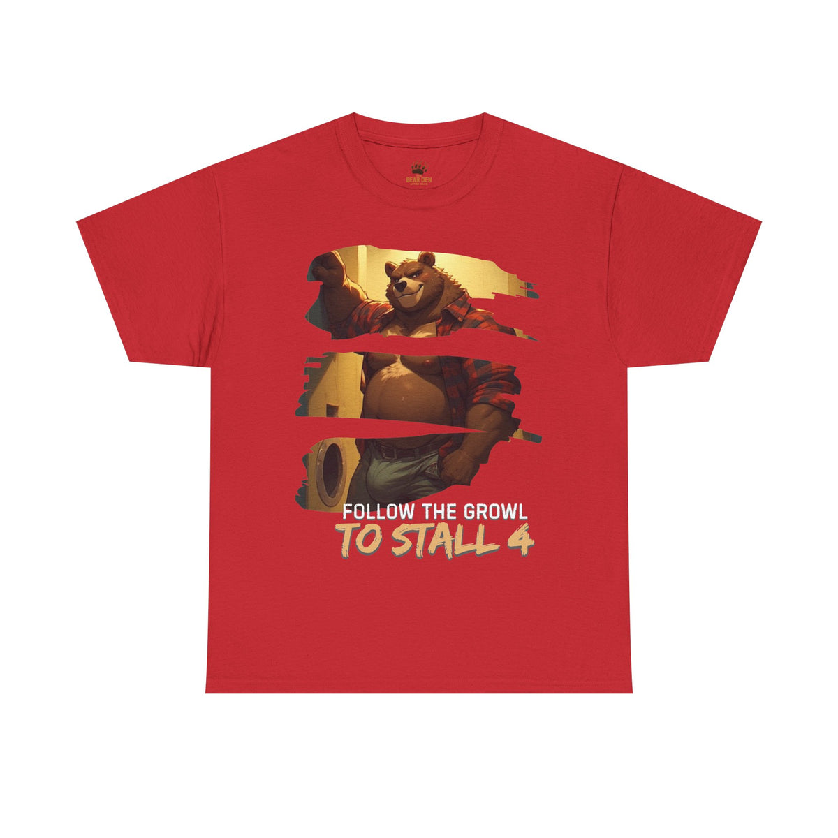 Follow The Growl Gay Bear Tee