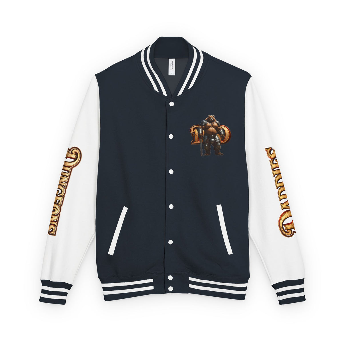 Gay Bear Dungeons & Daddies Letterman Jacket