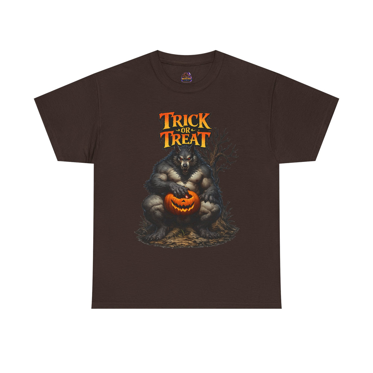 Gay Trick or Treat Halloween Werewolf Tee