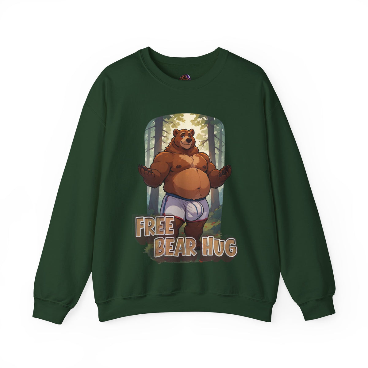Gay Bear Free Bear Hugs Sweatshirt