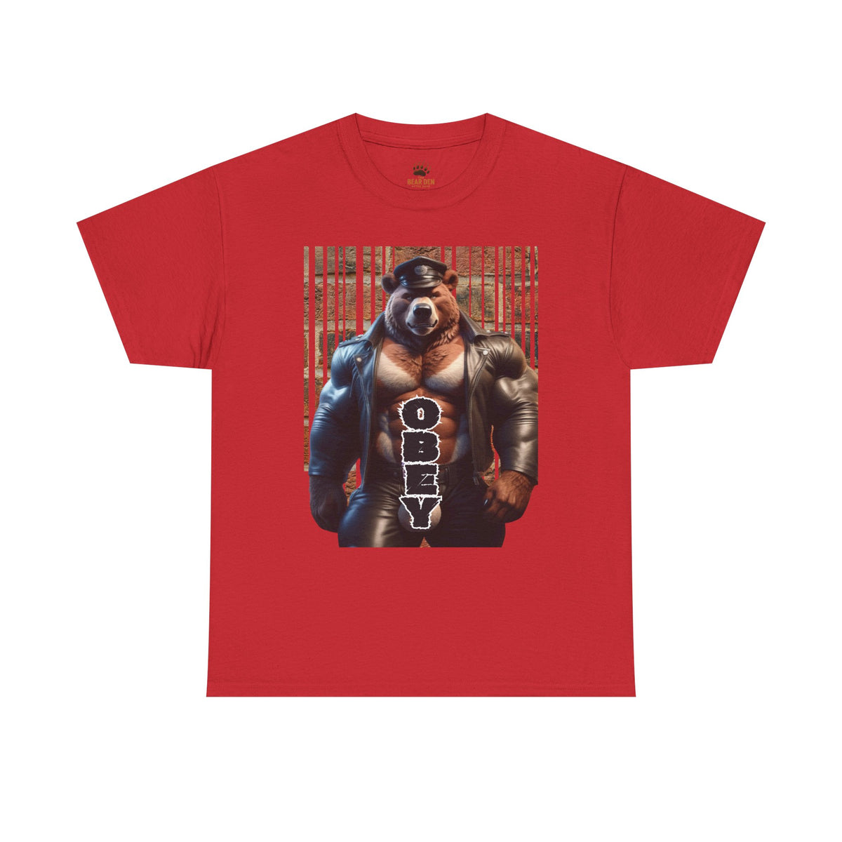 Obey Leather Gay Bear Tee