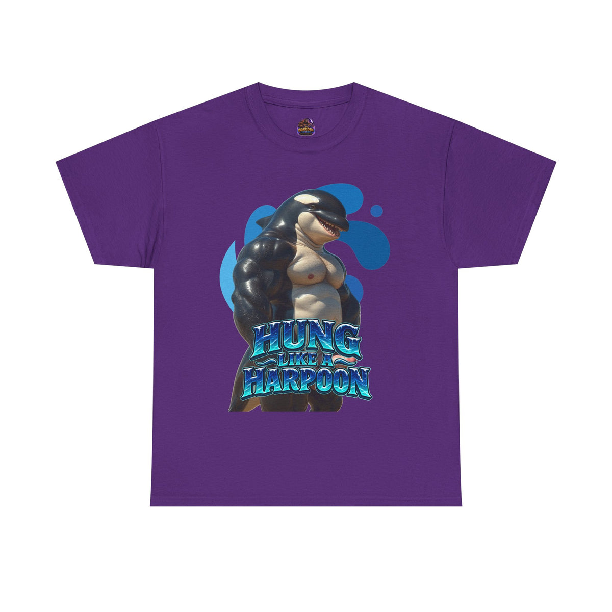 Gay Bear "Hung Like a Harpoon" Orca Tee