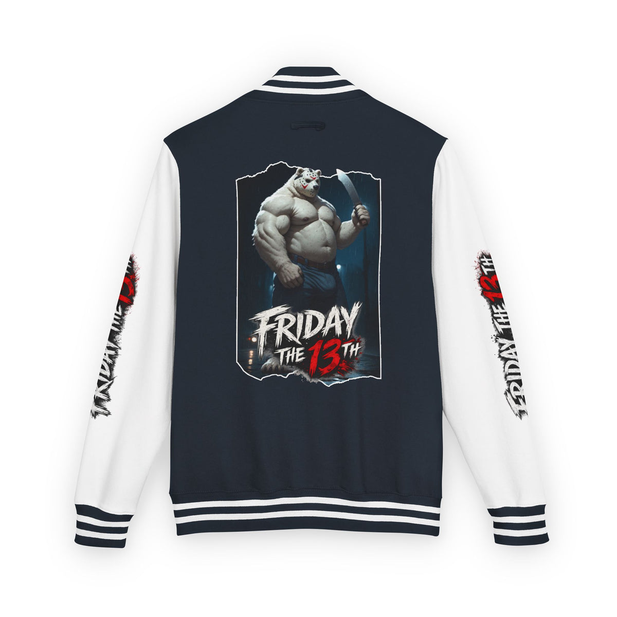 Gay Bear "Friday The 13th" Letterman Jacket