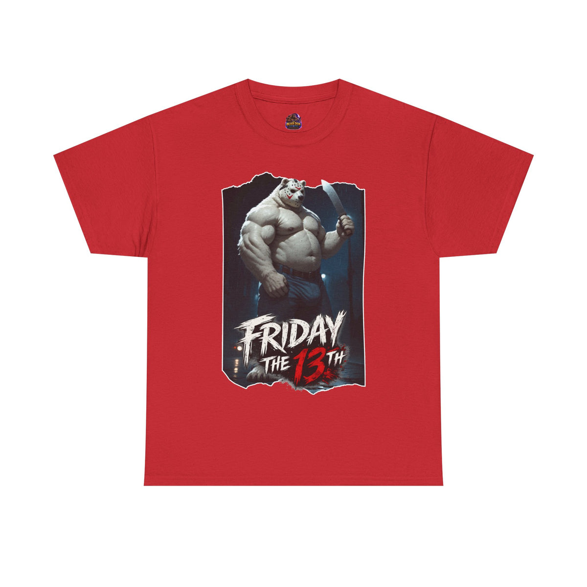 Gay Bear Horror Jason Friday The 13th Tee