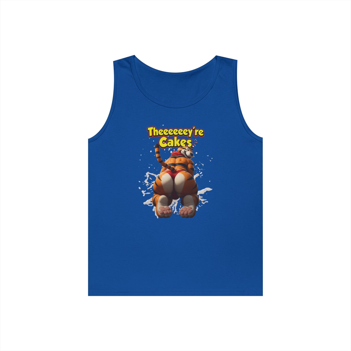 "Theeeeey're Cakes" Graphic Tiger Tank