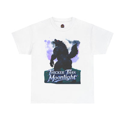 Gay Thicker Than Moonlight Wolf Tee