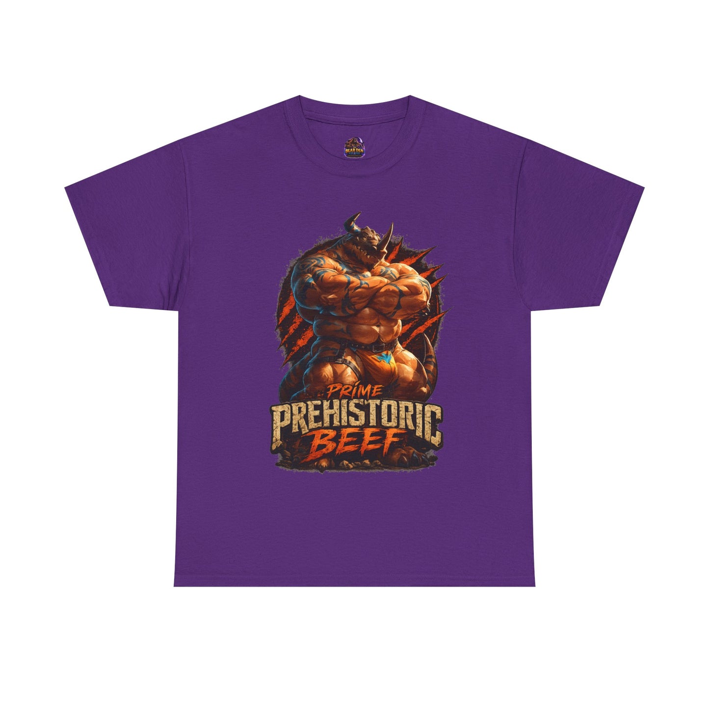 Gay Prime Prehistoric Beef Dinosaur Tee