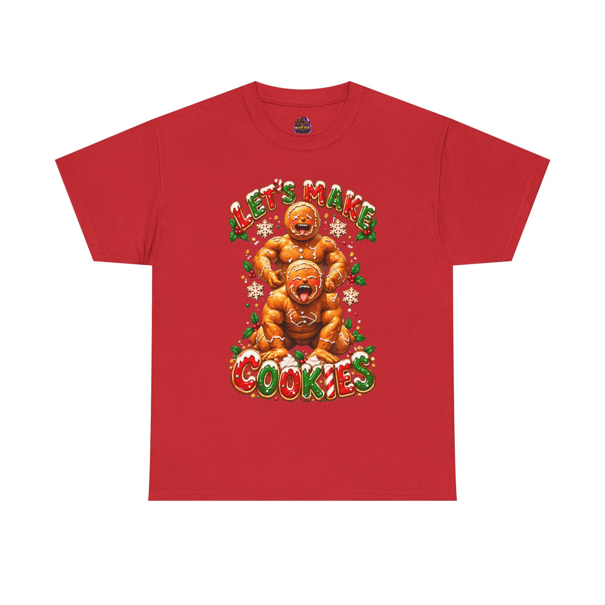 Gay Bear "Let's Make Cookies" Christmas Tee
