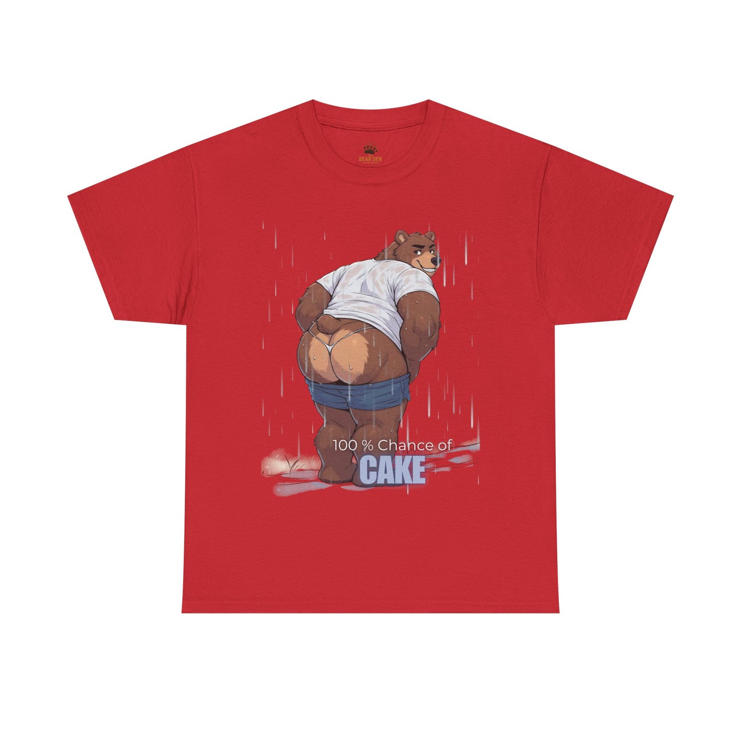100% Chance of Cake Bear Tee