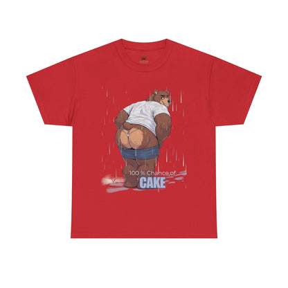 100% Chance of Cake Bear Tee