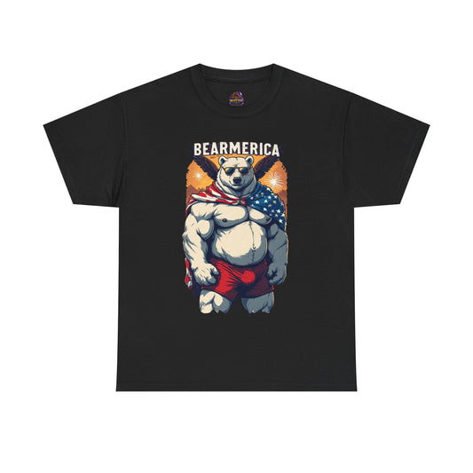 Bearmerica Gay Bear America Tee