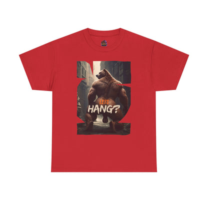 Lets Hang Gay Bear Tee