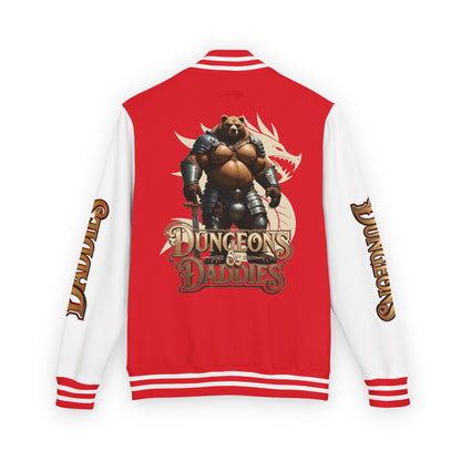 Gay Bear Dungeons & Daddies Letterman Jacket