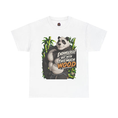 Endangered? Not With This Much Wood Gay Panda Bear T-Shirt
