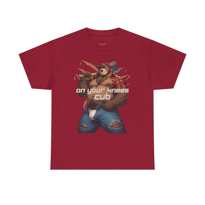On Your Knees Cub Bear Tee