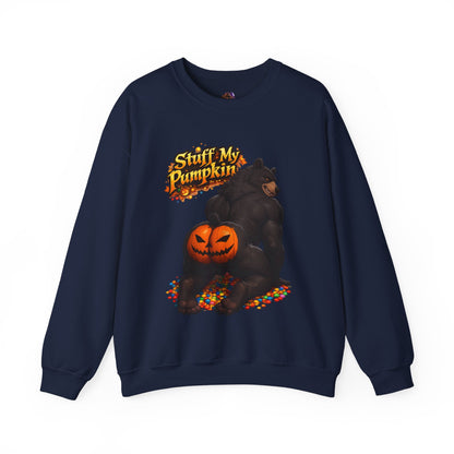 Gay Halloween "Stuff My Pumpkin" Sweatshirt