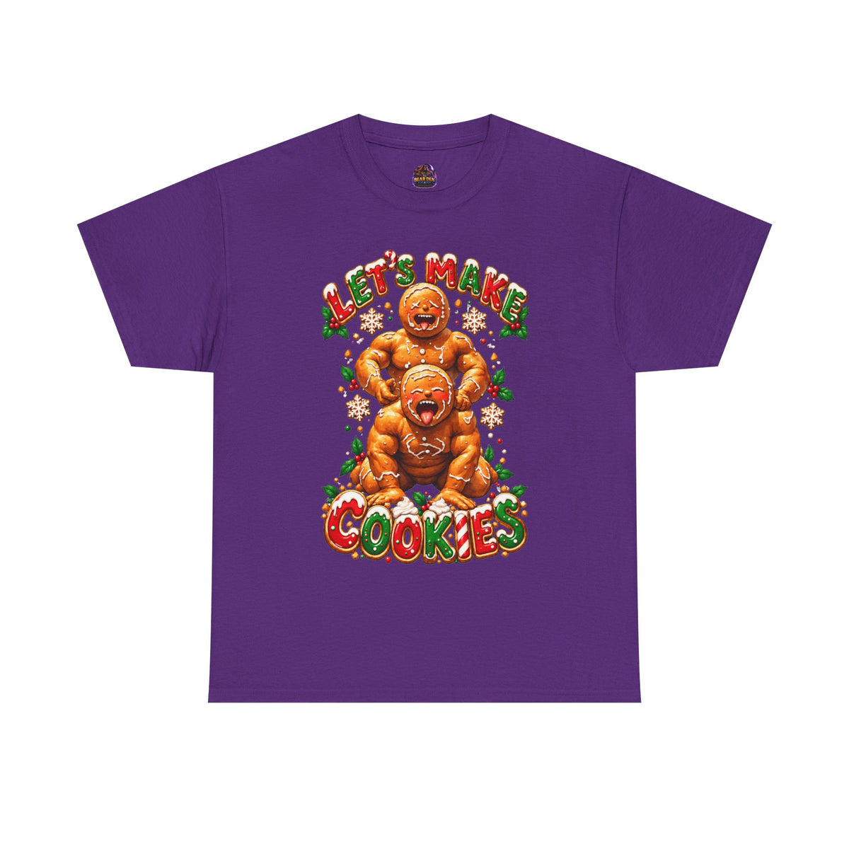 Gay Bear "Let's Make Cookies" Christmas Tee