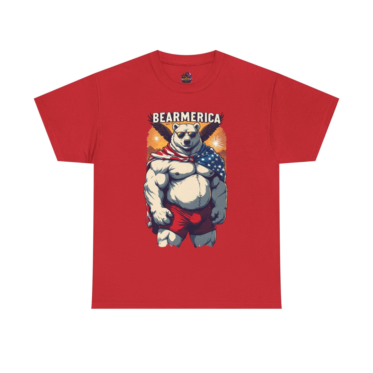 Bearmerica Gay Bear America Tee